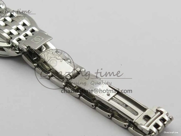 0425 De Ville Prestige Quartz 27.4 mm SS ZF 1:1 Best Edition White Dial on SS Bracelet Jap Quartz Practical 7905